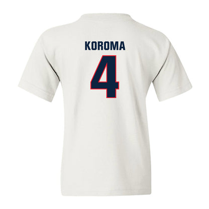 UConn - NCAA Men's Basketball : Dwayne Koroma - Classic Shersey Youth T-Shirt-1