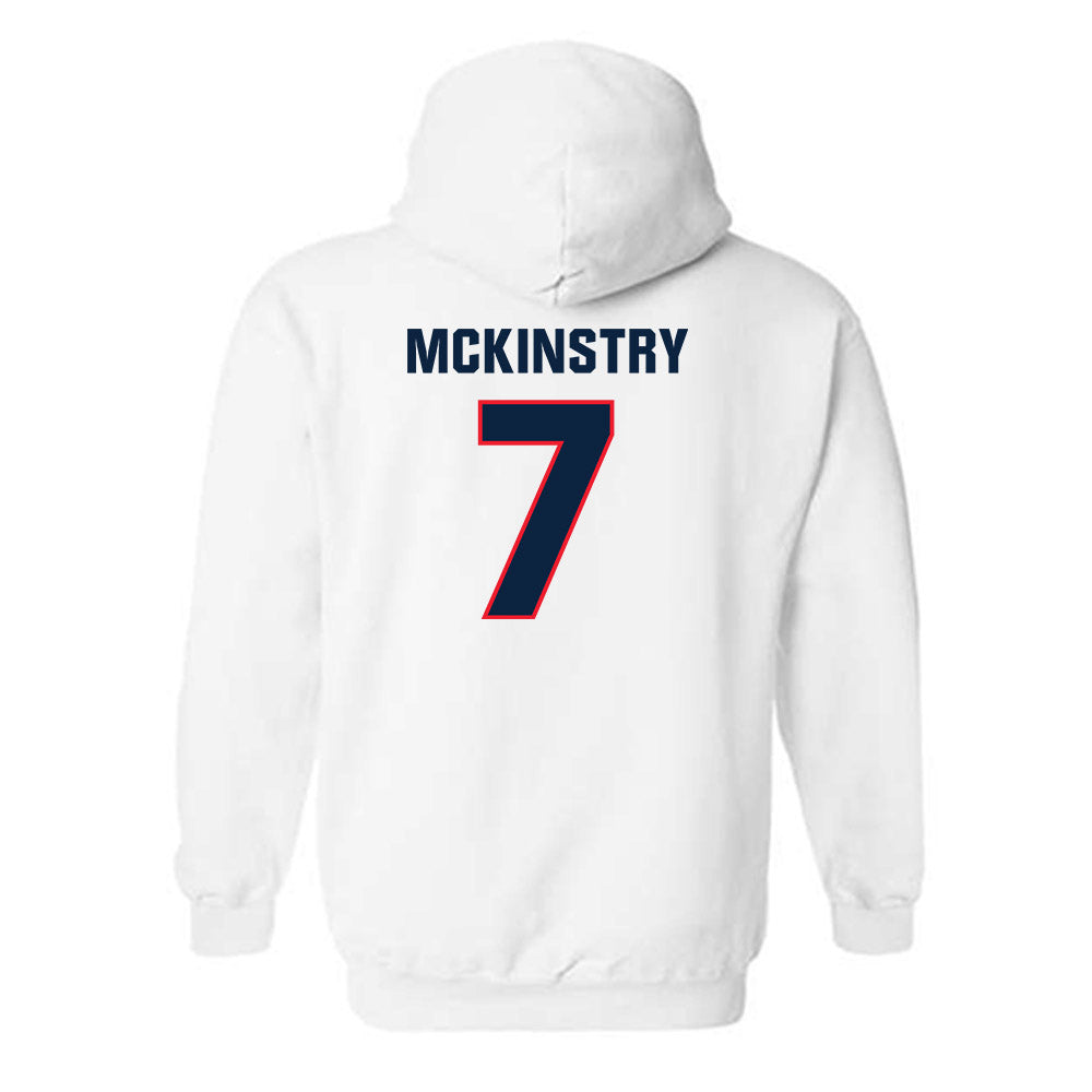 UConn - NCAA Football : Tyler McKinstry - Classic Shersey Hooded Sweatshirt-1