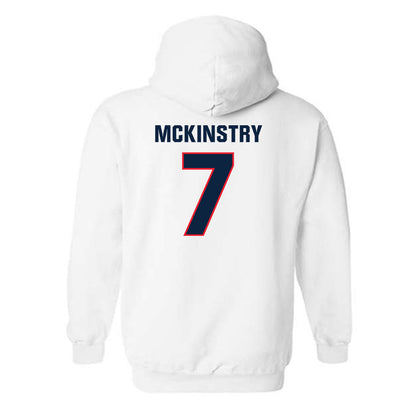 UConn - NCAA Football : Tyler McKinstry - Classic Shersey Hooded Sweatshirt-1