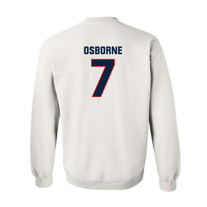 UConn - NCAA Football : Kalieb Osborne - Classic Shersey Crewneck Sweatshirt-1
