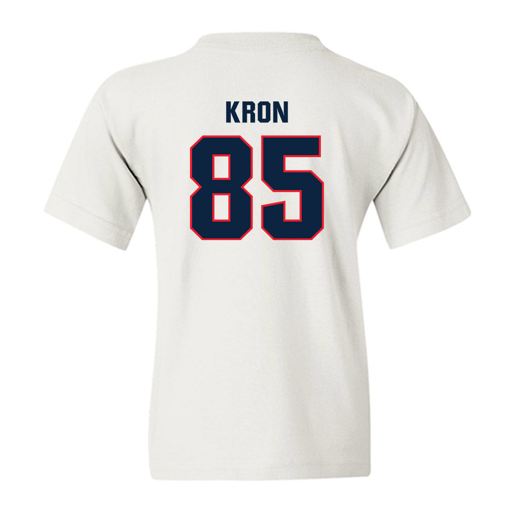 UConn - NCAA Football : Drew Kron - Classic Shersey Youth T-Shirt-1