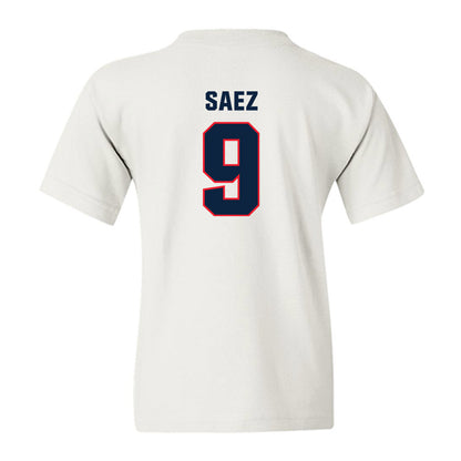UConn - NCAA Football : Zakaih Saez - Classic Shersey Youth T-Shirt-1