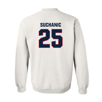UConn - NCAA Football : Saxton Suchanic - Classic Shersey Crewneck Sweatshirt-1