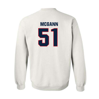 UConn - NCAA Football : Joe McGann - Classic Shersey Crewneck Sweatshirt-1