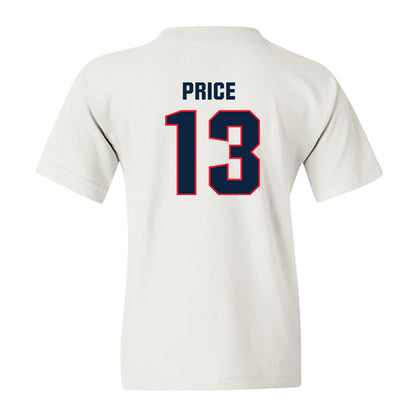 UConn - NCAA Football : Jayden Price - Classic Shersey Youth T-Shirt-1