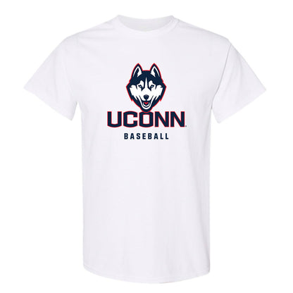 UConn - NCAA Baseball : Justin Lessing - Classic Shersey T-Shirt-0