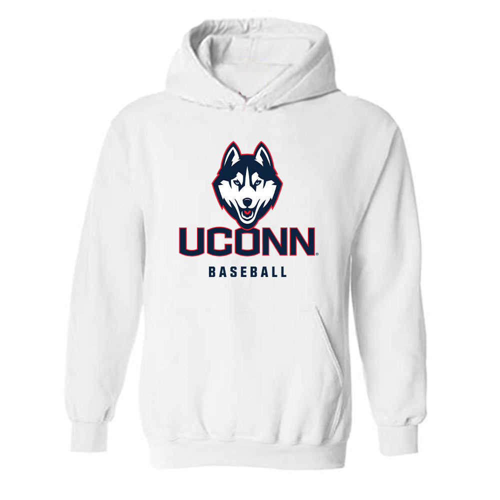 UConn - NCAA Baseball : Rob Rispoli - Classic Shersey Hooded Sweatshirt-0