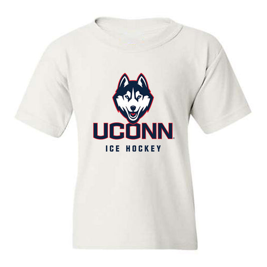 UConn - NCAA Men's Ice Hockey : Carlin Dezainde - Classic Shersey Youth T-Shirt-0