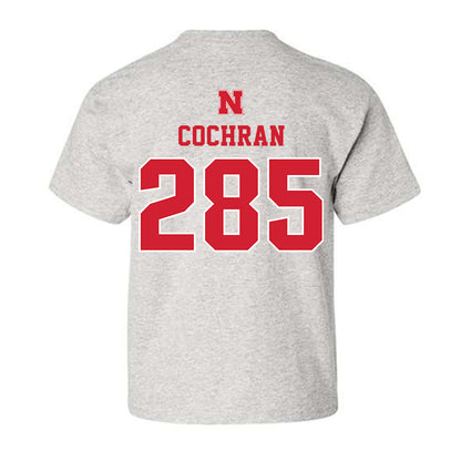 Nebraska - NCAA Wrestling : Lucas Cochran - Classic Shersey Youth T-Shirt-1