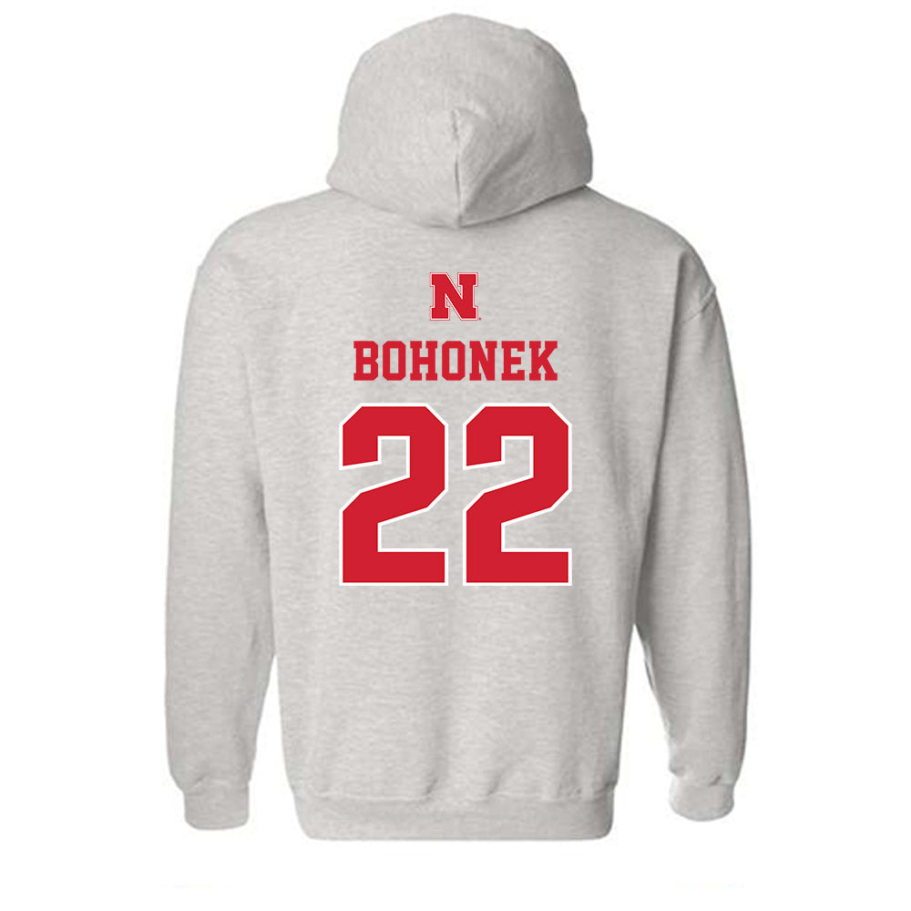 Nebraska - NCAA Women's Soccer : Carson Bohonek - Classic Shersey Hooded Sweatshirt-1