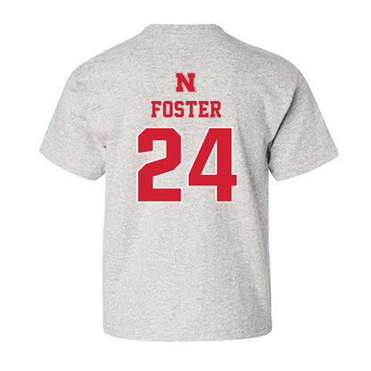 Nebraska - NCAA Football : Dexter Foster - Classic Shersey Youth T-Shirt-1