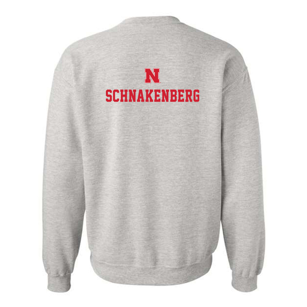 Nebraska - NCAA Men's Track & Field : Seth Schnakenberg - Classic Shersey Crewneck Sweatshirt-1