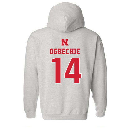 Nebraska - NCAA Women's Volleyball : Manaia Ogbechie - Classic Shersey Hooded Sweatshirt-1
