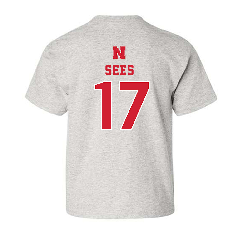Nebraska - NCAA Women's Soccer : Jo Sees - Classic Shersey Youth T-Shirt-1