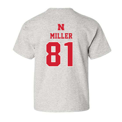 Nebraska - NCAA Football : Hayes Miller - Classic Shersey Youth T-Shirt-1