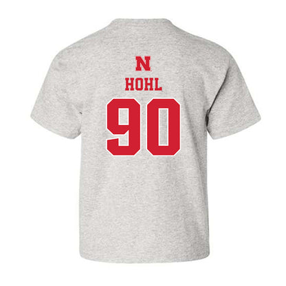 Nebraska - NCAA Football : John Hohl - Classic Shersey Youth T-Shirt-1