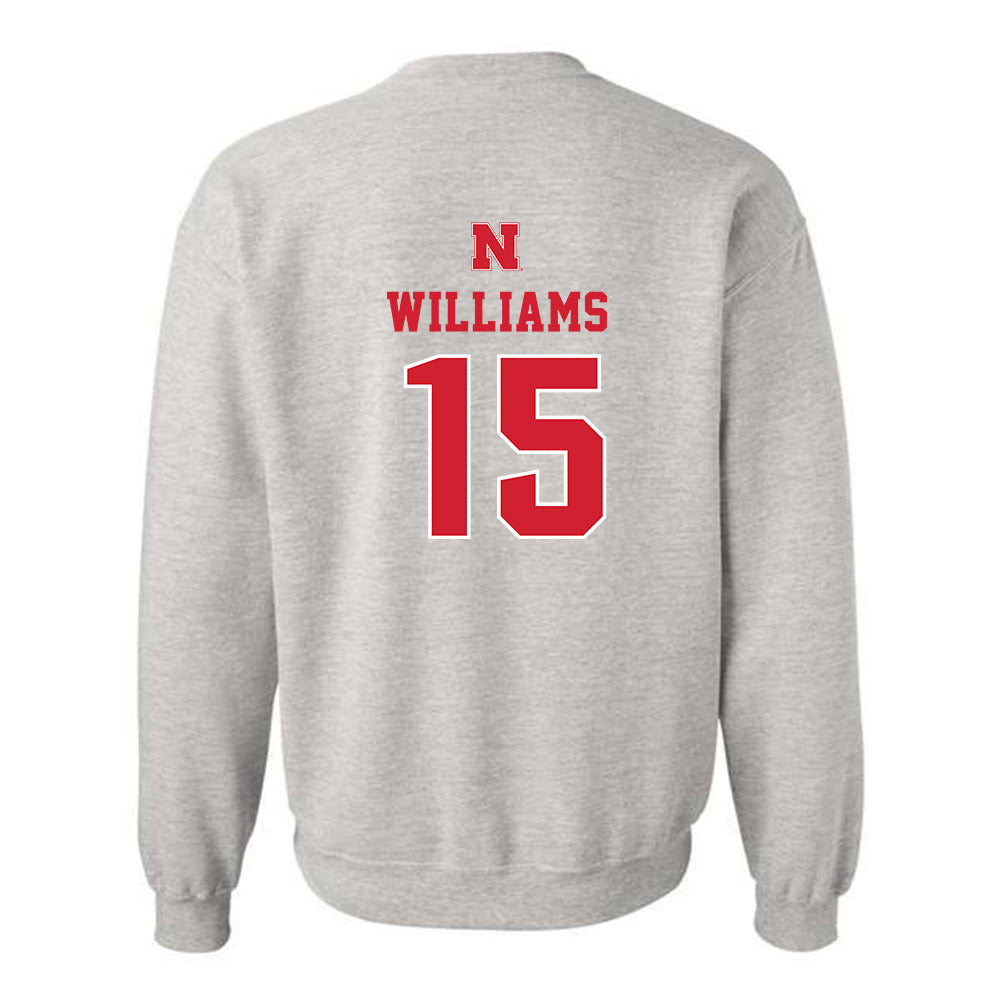 Nebraska - NCAA Softball : Kennadi Williams - Classic Shersey Crewneck Sweatshirt-1