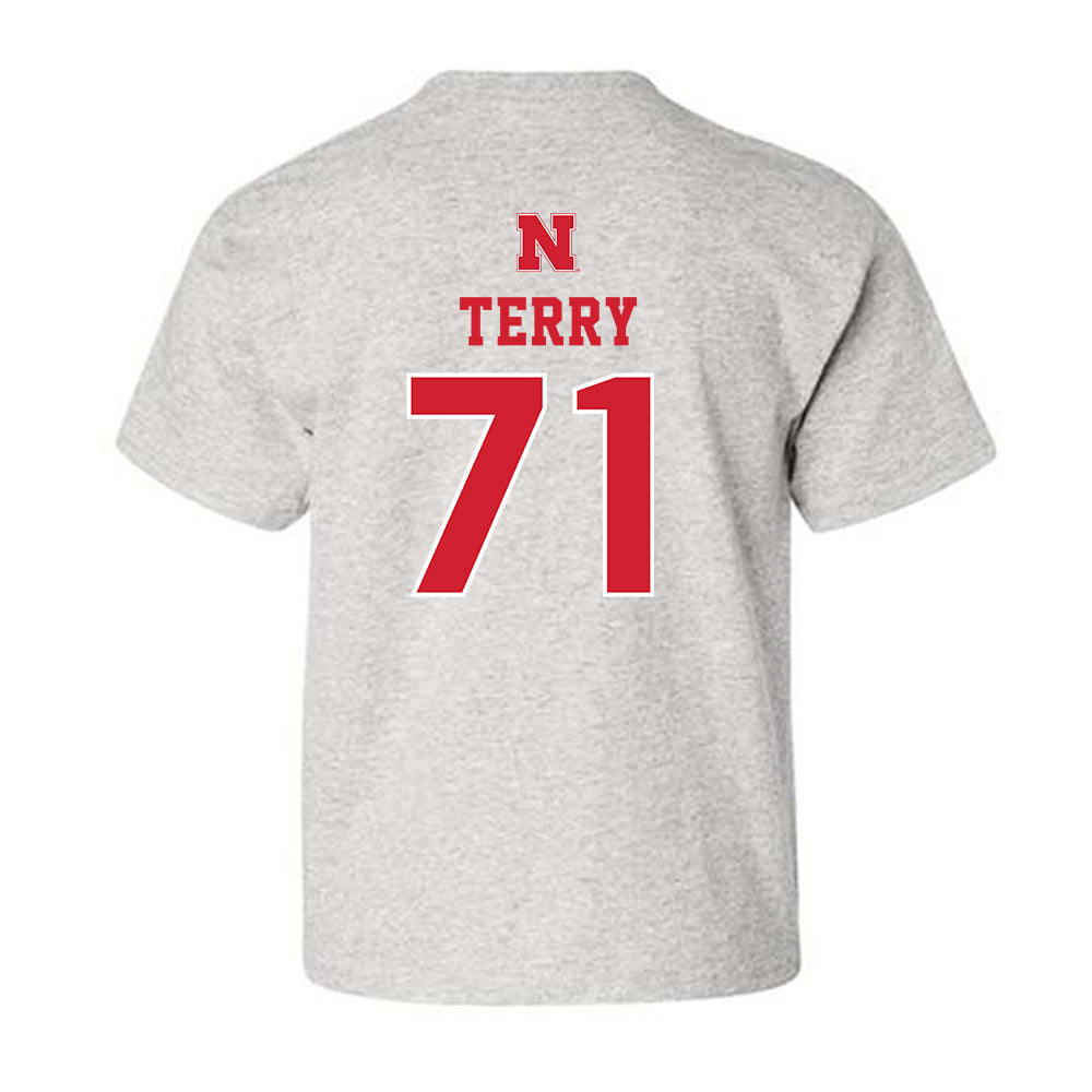 Nebraska - NCAA Football : Tyson Terry - Classic Shersey Youth T-Shirt-1