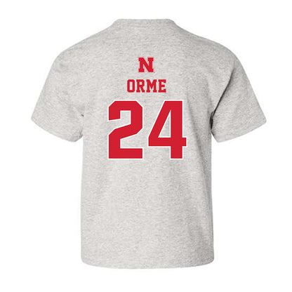 Nebraska - NCAA Men's Basketball : Sam Orme - Classic Shersey Youth T-Shirt-1