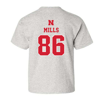 Nebraska - NCAA Football : Cortez Mills - Classic Shersey Youth T-Shirt-1