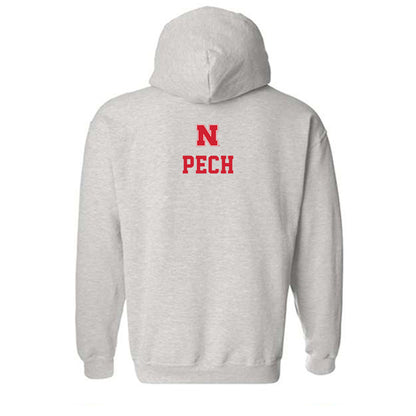 Nebraska - NCAA Women's Gymnastics : Peyton Pech - Classic Shersey Hooded Sweatshirt-1