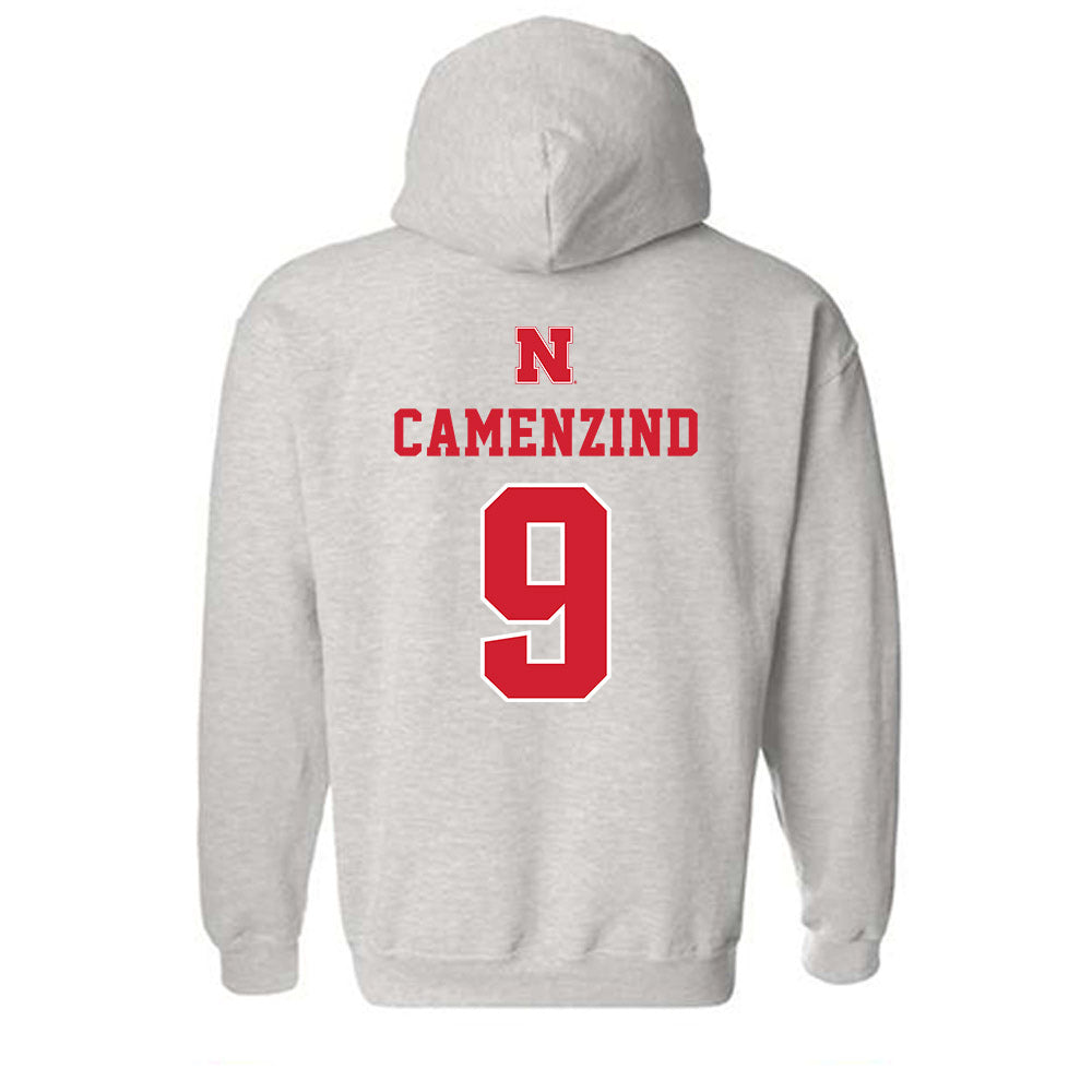 Nebraska - NCAA Softball : Hannah Camenzind - Classic Shersey Hooded Sweatshirt-1