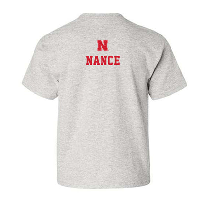 Nebraska - NCAA Baseball : Ashton Nance - Classic Shersey Youth T-Shirt-1