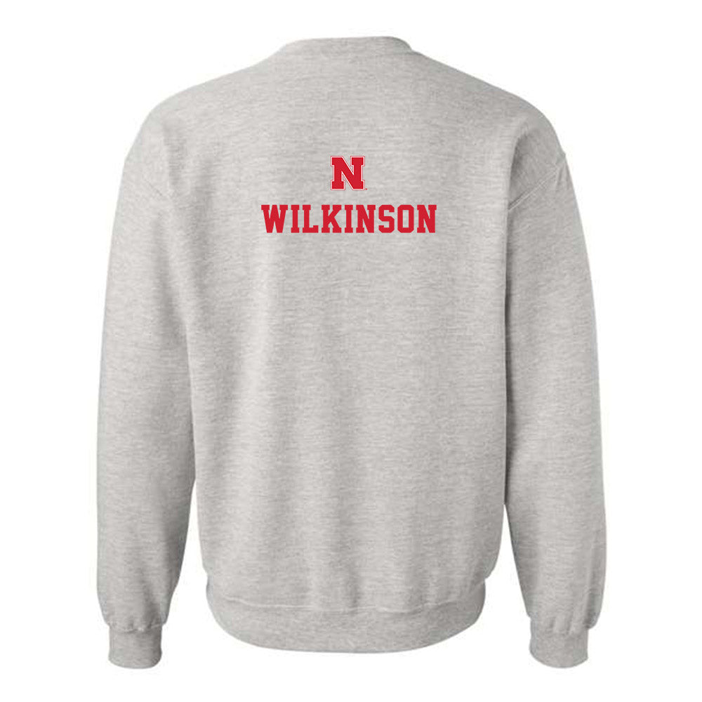 Nebraska - NCAA Men's Basketball : Damon Wilkinson - Classic Shersey Crewneck Sweatshirt-1