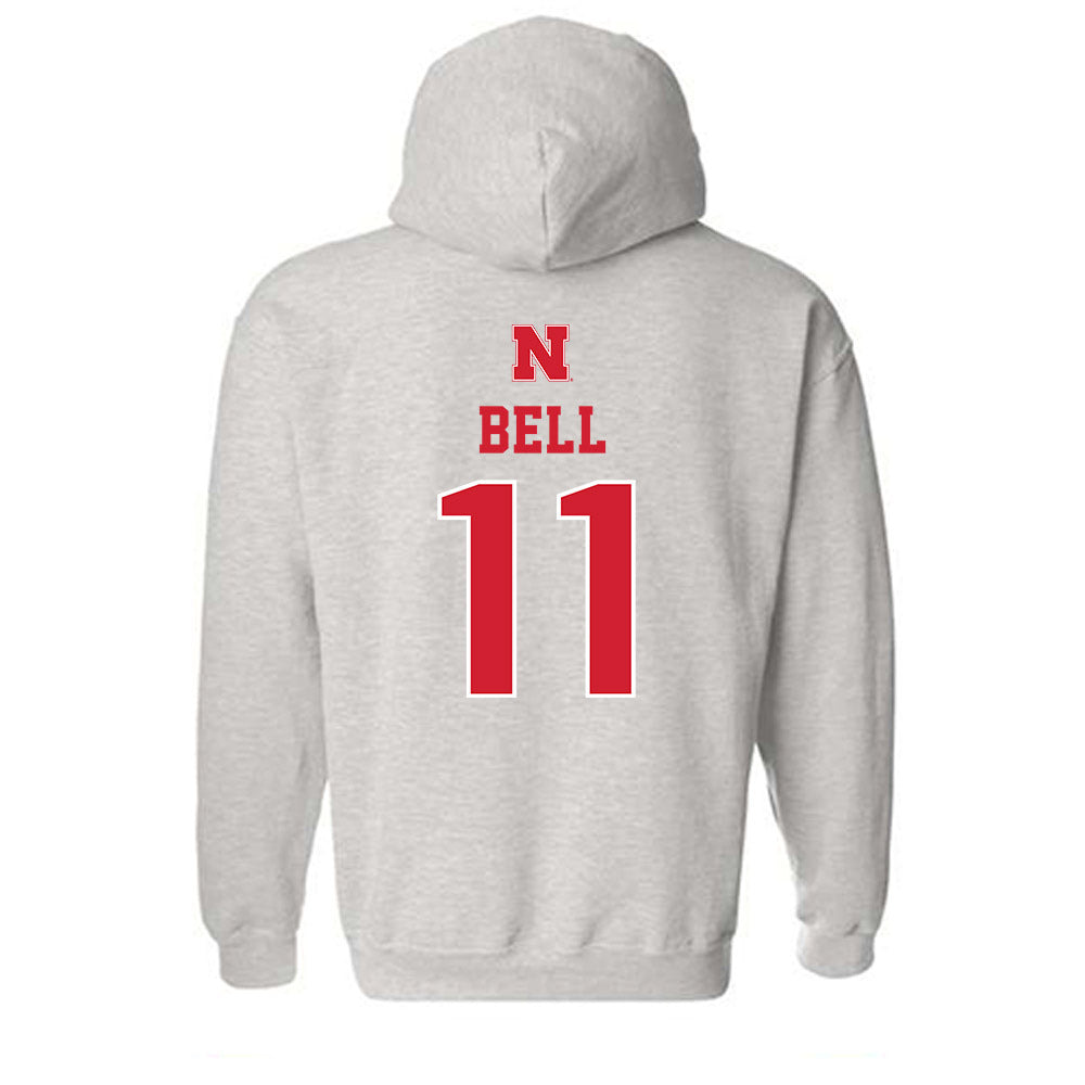 Nebraska - NCAA Football : Demitrius Bell - Classic Shersey Hooded Sweatshirt-1