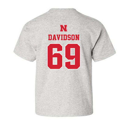 Nebraska - NCAA Football : Landen Davidson - Classic Shersey Youth T-Shirt-1