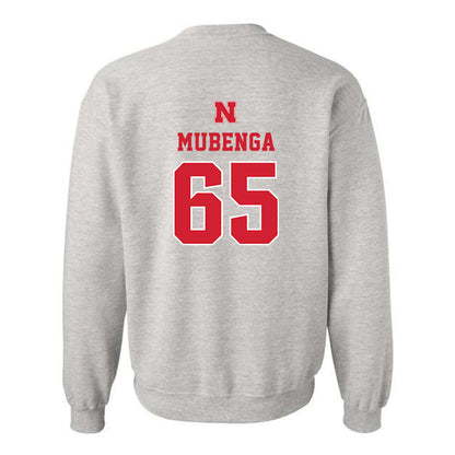 Nebraska - NCAA Football : Paul Mubenga - Classic Shersey Crewneck Sweatshirt-1