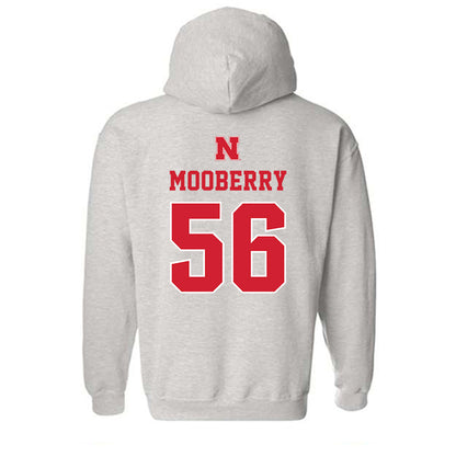 Nebraska - NCAA Football : Pierce Mooberry - Classic Shersey Hooded Sweatshirt-1