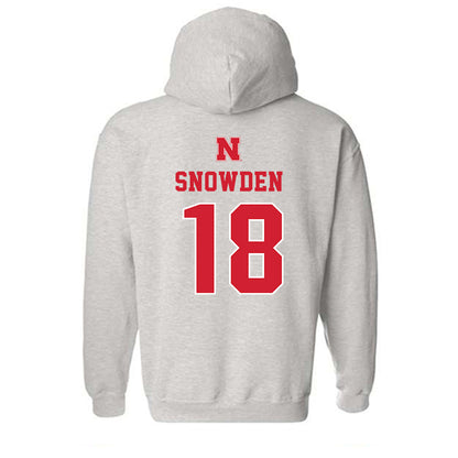 Nebraska - NCAA Women's Soccer : Reese Snowden - Classic Shersey Hooded Sweatshirt-1