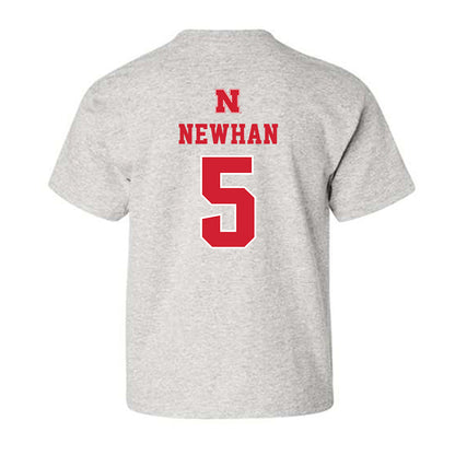 Nebraska - NCAA Baseball : Nico Newhan - Classic Shersey Youth T-Shirt-1