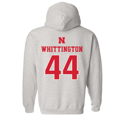 Nebraska - NCAA Football : Jahsear Whittington - Classic Shersey Hooded Sweatshirt-1