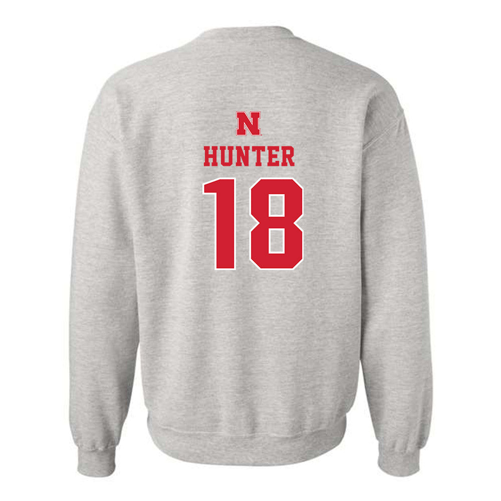 Nebraska - NCAA Women's Volleyball : Ryan Hunter - Classic Shersey Crewneck Sweatshirt-1