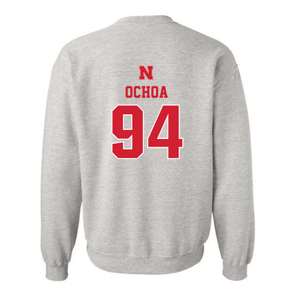 Nebraska - NCAA Football : Jordan Ochoa - Classic Shersey Crewneck Sweatshirt-1
