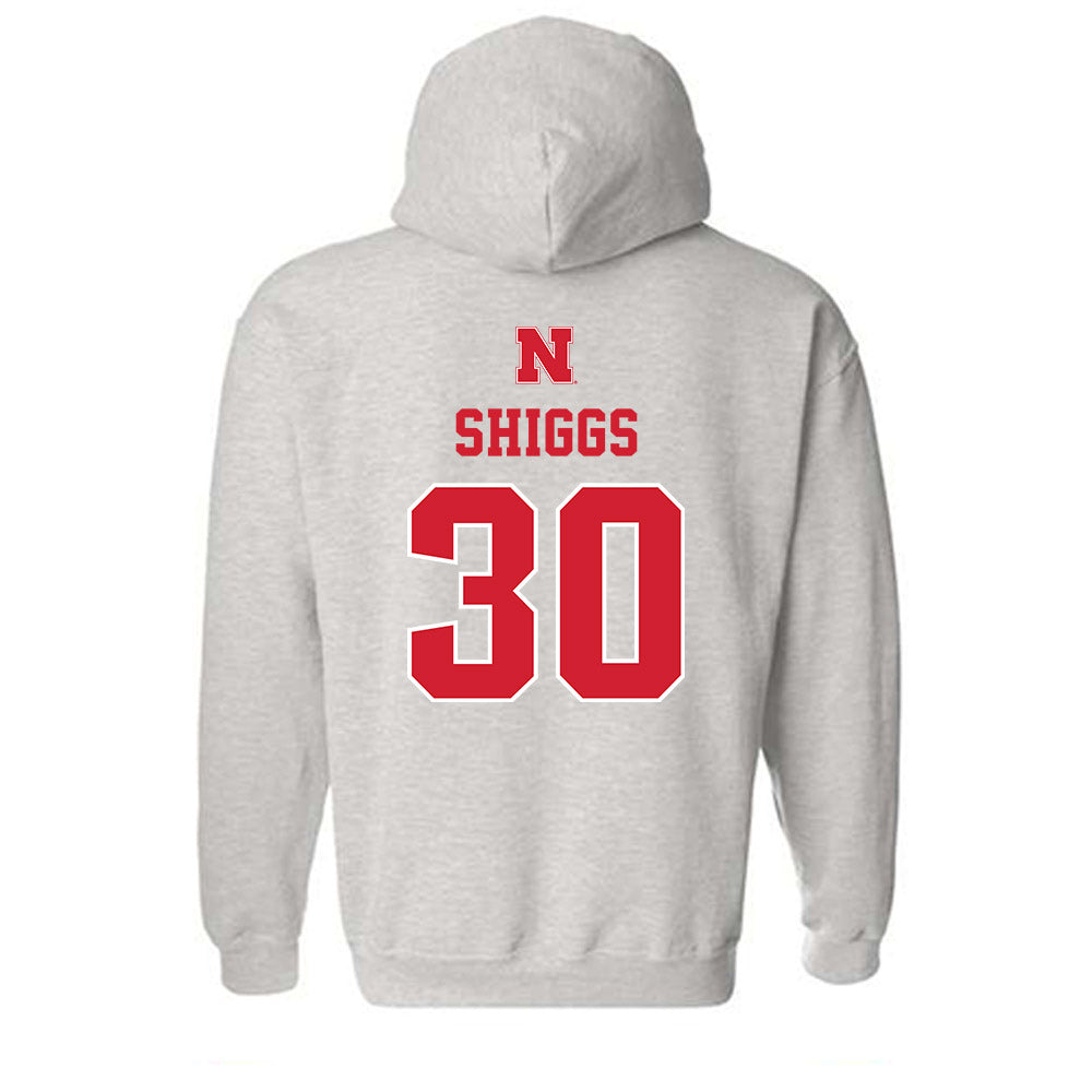 Nebraska - NCAA Football : Jasin Shiggs - Classic Shersey Hooded Sweatshirt-1