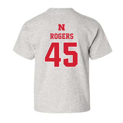 Nebraska - NCAA Football : Dylan Rogers - Classic Shersey Youth T-Shirt-1