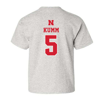 Nebraska - NCAA Football : Taylor Kumm - Classic Shersey Youth T-Shirt-1