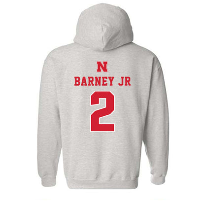 Nebraska - NCAA Football : Jacory Barney Jr - Classic Shersey Hooded Sweatshirt-1