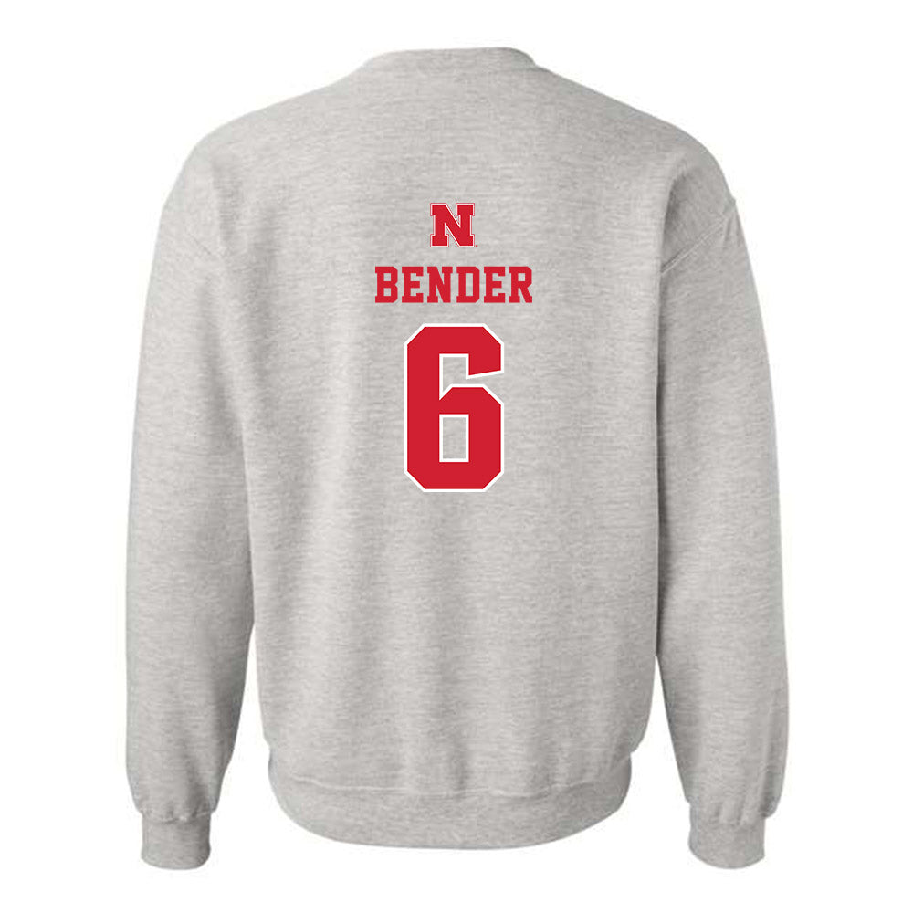 Nebraska - NCAA Baseball : Pryce Bender - Classic Shersey Crewneck Sweatshirt-1