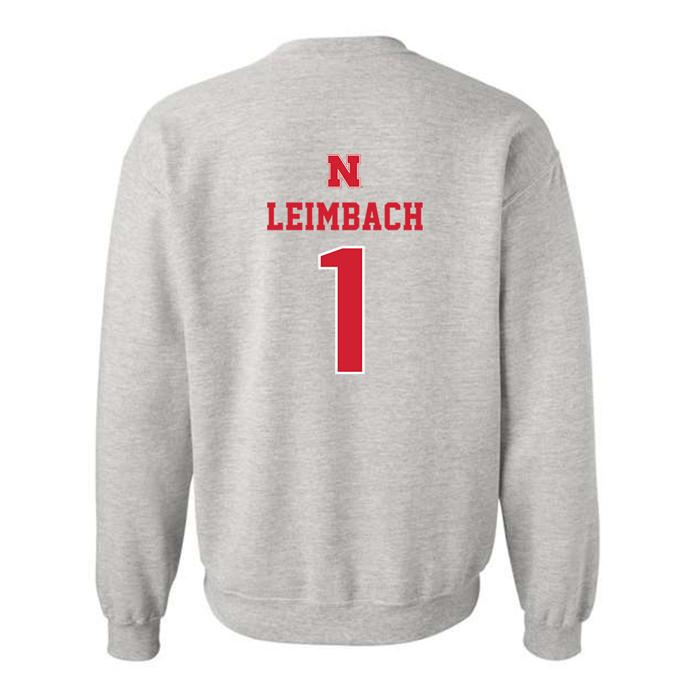 Nebraska - NCAA Women's Volleyball : Keri Leimbach - Classic Shersey Crewneck Sweatshirt-1