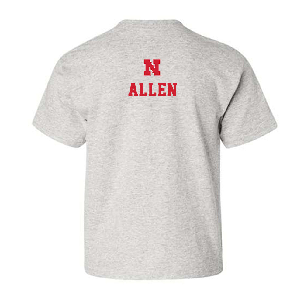 Nebraska - NCAA Men's Track & Field : Jacorric Allen - Classic Shersey Youth T-Shirt-1