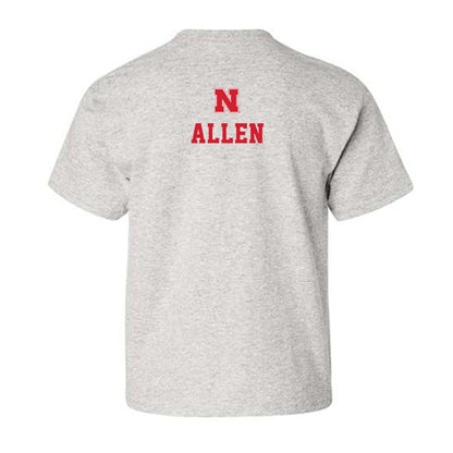 Nebraska - NCAA Men's Track & Field : Jacorric Allen - Classic Shersey Youth T-Shirt-1