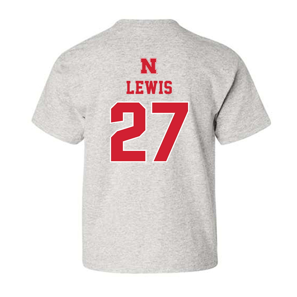 Nebraska - NCAA Women's Soccer : Nathalie Lewis - Classic Shersey Youth T-Shirt-1