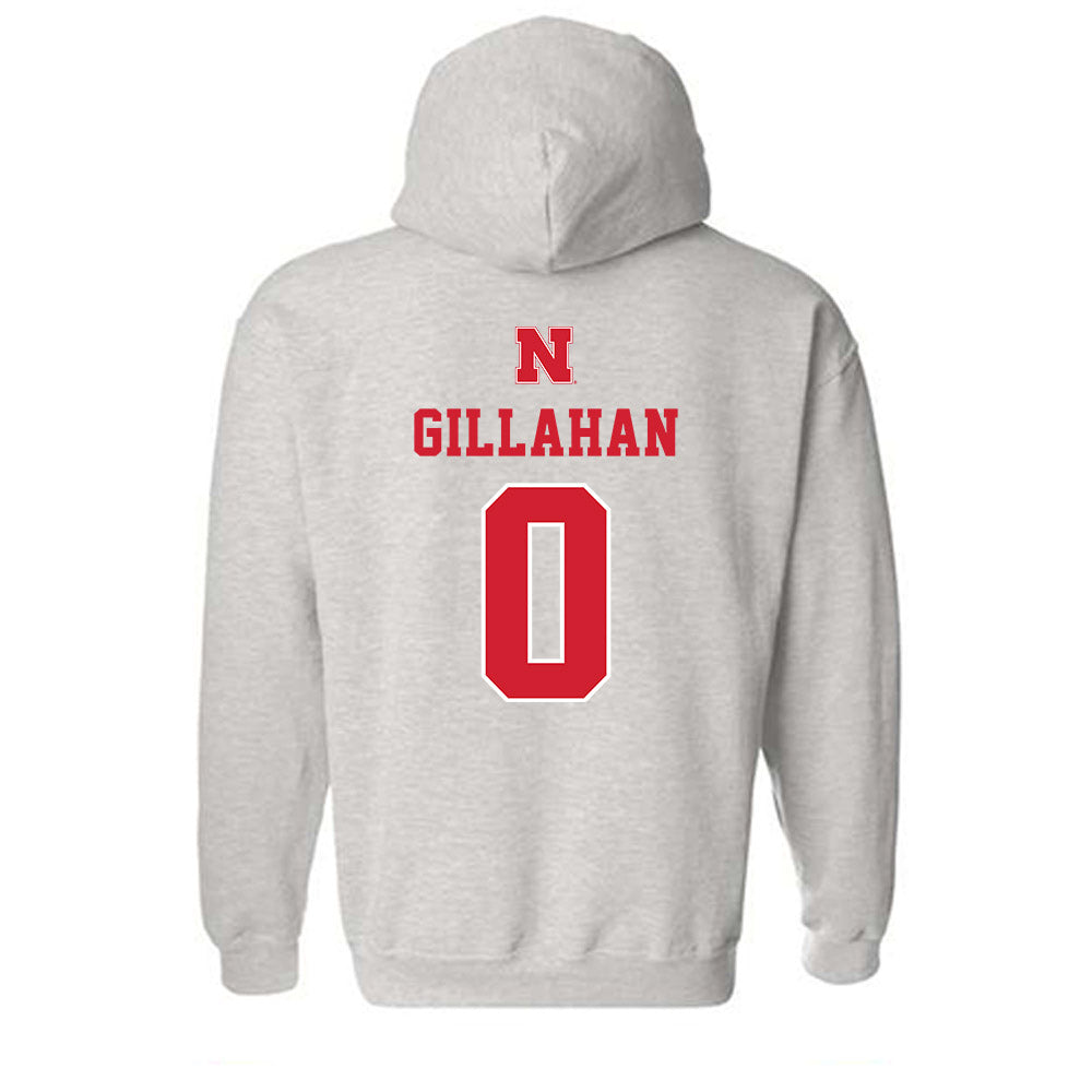 Nebraska - NCAA Women's Soccer : Avery Gillahan - Classic Shersey Hooded Sweatshirt-1