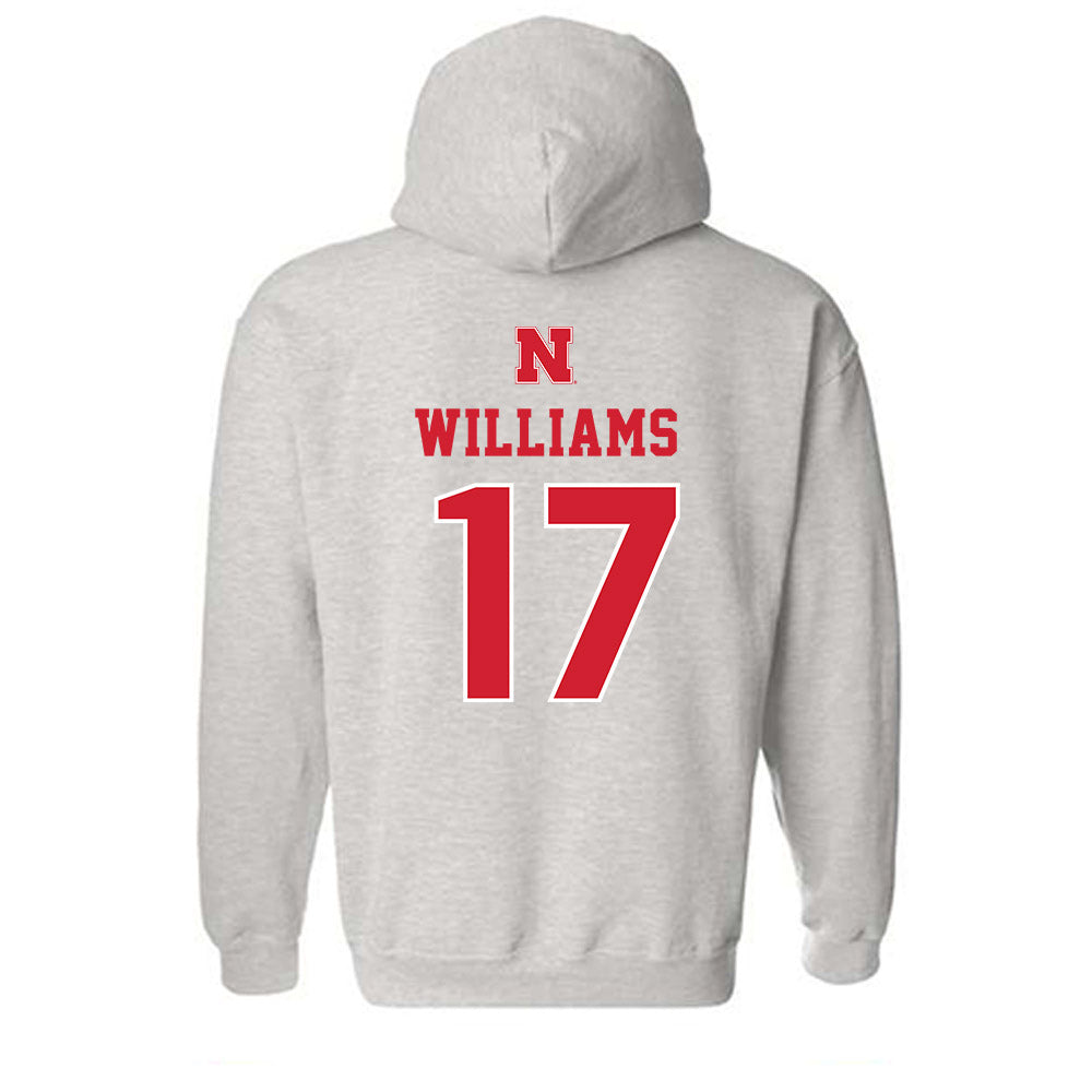 Nebraska - NCAA Women's Volleyball : Keoni Williams - Classic Shersey Hooded Sweatshirt-1