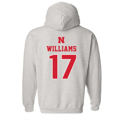 Nebraska - NCAA Women's Volleyball : Keoni Williams - Classic Shersey Hooded Sweatshirt-1