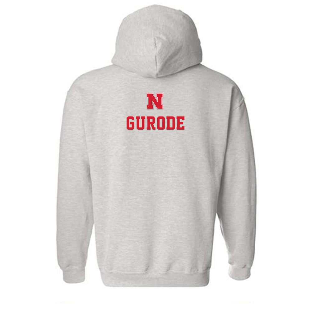 Nebraska - NCAA Women's Track & Field : Rajer Gurode - Classic Shersey Hooded Sweatshirt-1